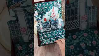 Caja pop up Scrapbooking - Wonderland Kora Projects #popupscrap #scrap #scrapbook #scrapbookpopup