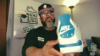 #KICKZPLUGTALKSATURDAY: Air Jordan 4 “ Industrial Blue” Unboxing & Review W/ @ForeverMyrick