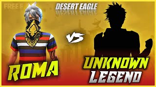 Roma FF 1vs1 🎯 Desert Eagle || Clash of Friends 👑