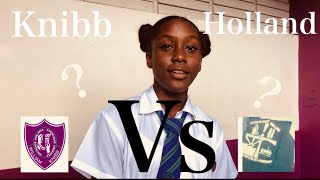 Knibb vs Holland; which has better boys?