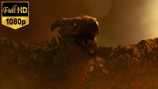 Godzilla king of the monsters (2019) - Rodan emerging from the volcano scene [HD 1080p]