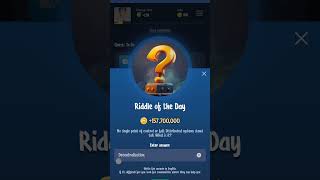 24 September Riddle of the Day X Empire | Riddle Of The Day X Empire | Musk Empire Riddle Of The Day