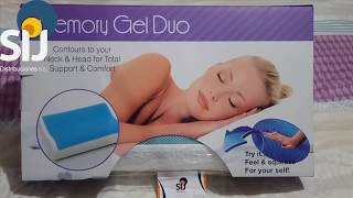 Refresca tu Sueño y Hazlo una Fantasía con TU Almohada Ortopédica Memory GEL