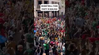 Basketball fans go MENTAL in Malaga! | #CopaACB #Spain #Malaga