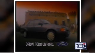 Anuncio Coche Ford Orion Català 1988