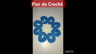 #crochet Flor de Crochê @milyartesanatoecroche6247