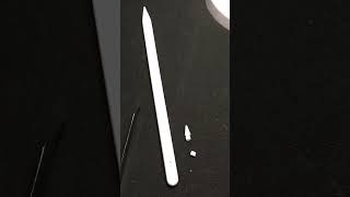 Broken plastic tip stuck in Apple Pencil 2 Removed and New Tip Replaced With a Fine Tweezer