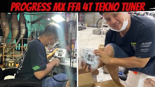 PANTAU PROGRESS MX FFA 4T TEKNO TUNER | KO HANS JADI BANGUN INJEKSI DULU BARU KARBU ??