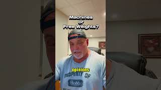 Free weights vs Machines. Part 1. #over50