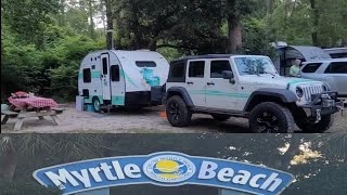 Myrtle Beach State Park 05.2022 (Solo Female Tiny Camper Small Travel Trailer)