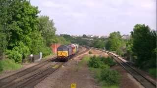 K&WVR Diesel Gala loco convoy at Swinton SY - 29th May 2012.