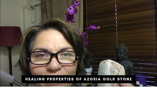 The healing properties of Azoria Gold Stone | Hot Stone Massage