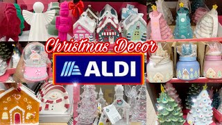 ALDI Christmas Decor 2024 * Candles * Tabletop Decor * Dinnerware & More Limited Time Deals