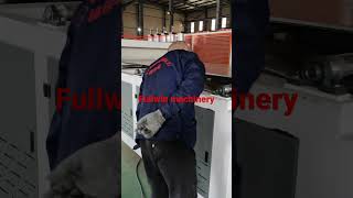 PP construction board machine test before shipment