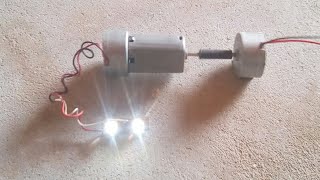 free energy dynamo motor generator with dc motor