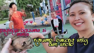 essersais pagi bersama unty dan uncle || di temani si manis lucu❗