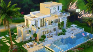 Вилла на Сулани🌴| Villa on Sulani| Строительство| Симс 4| Sims 4| Speed build| No CC