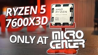 Ryzen 5 7600X3D Hands on Review! EXCLUSIVELY at Micro Center!