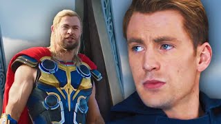 Captain America Interrupts Thor