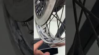 2003 03 Suzuki Gz250 Front Wheel Spin Test