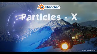 particles x addon /آموزش ادان بلندر پارتیکل ایکس