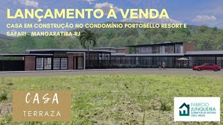 Lançamento! Linda mansão em construção no melhor condomínio da Costa Verde - Portobello Resort