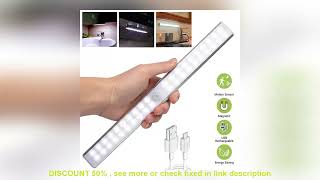 Night Light Led Light Under Cabinet Light Motion Sensor night light Closet Light Cabinet Kitchen Li