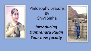 Introducing our new faculty Dumrendra Rajan for Paper-1 and Paper-2