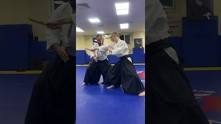 Tanto dori - chudan tski - gakke #aikidotechniques #tanto