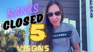 BANKS CLOSED | ALL ATMS locked | Digital Check Books