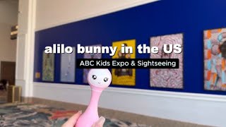 alilo bunny in the US | ABC Kids Expo & sightseeing!!