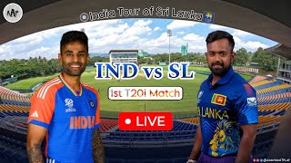 🔴Live : IND vs SL | India Tour of Sri Lanka | India VS Sri Lanka | Live Match | Live Score | AAP