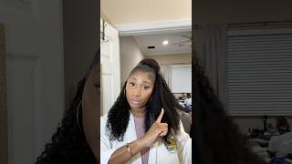 How I Define My Kinky Curly Clip Ins #bahamas #grwm #clipinextensions #curldefinition