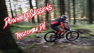 DOWNHILL SESSIONING - TRISCOMBE DH