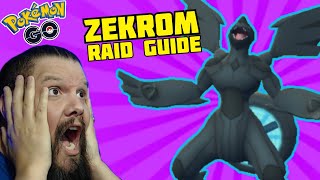 Zekrom Pokemon Go Raid Guide | Tuna's Tips for Pokemon Go