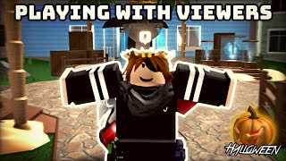 Playing MM2 w/ VIEWERS! (Murder Mystery 2 Stream)