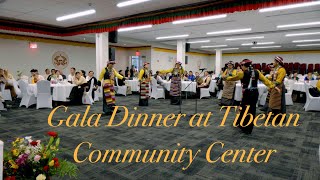 Sakya Tsechen’s Gala Dinner with His Eminence Thartse Khenchen and Sponsors.