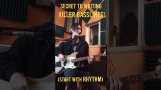 Secret To Writing Killer Bassline - Part 1 - How To Become a Better Bass Player? 🤘#basslesson #music