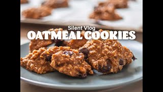 Morning light, sunny stroll in the park, and oatmeal cookies | Silent Vlog