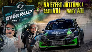 Na ezért jöttünk!  - WHB Győr Rally 2023