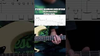 Penge Naman Ako Nyan guitar solo #pengenamanakonyan #itchyworms #guitarsolo #guitartabs #shorts