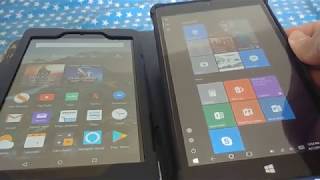 Fire HD 8 vs. NuVision 8" Tablet