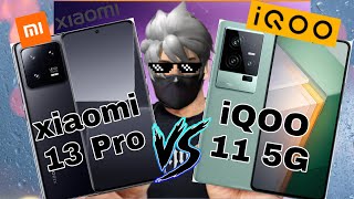 Xiaomi 13 Pro vs iqoo 11 - India's fastest Android phone🔥.