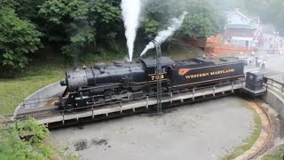 Mountain Thunder: Western Maryland Scenic 734