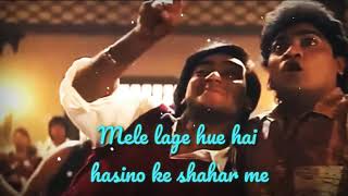 Ajay devgan!! Mele lage hue hai haseeno ke shahar me !! Haqeeqat whatsapp status song !! Kumar sanu