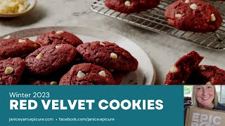 Epicure's Red Velvet Cookies