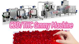 How to make Gummy Candies? Customized Gummies Shapes-Automatic Gummy Candy Machine Production Line