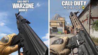 COD WARZON MOBILE vs COD MOBILE Comparison (2023)