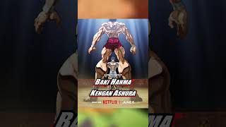 Baki Hanma VS Kengan Ashura anime  crossover !!!! #anime #shorts #bakihanmaseason2