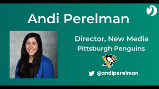 What's Kraken Ep.1 - Andi Perelman: Pittsburgh Penguins Renovate the Rink, Internship Advice + More